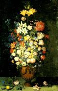 Ambrosius Bosschaert stilleben med stor blomstervas Germany oil painting artist